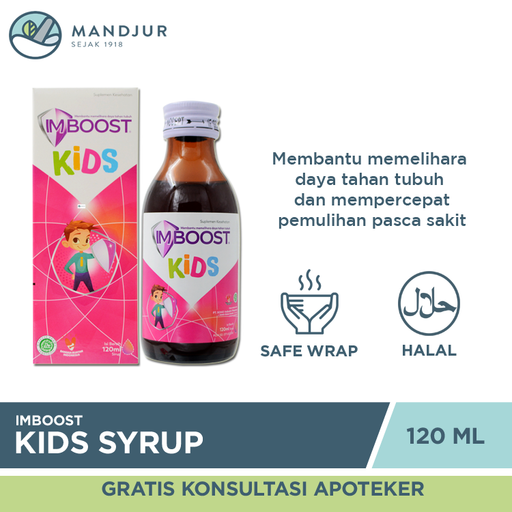 Imboost Kids Syrup 120 ML - Apotek Mandjur