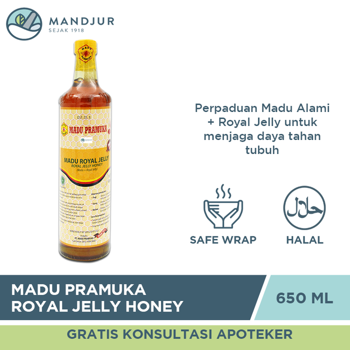 Madu Pramuka Royal Jelly 650 ML