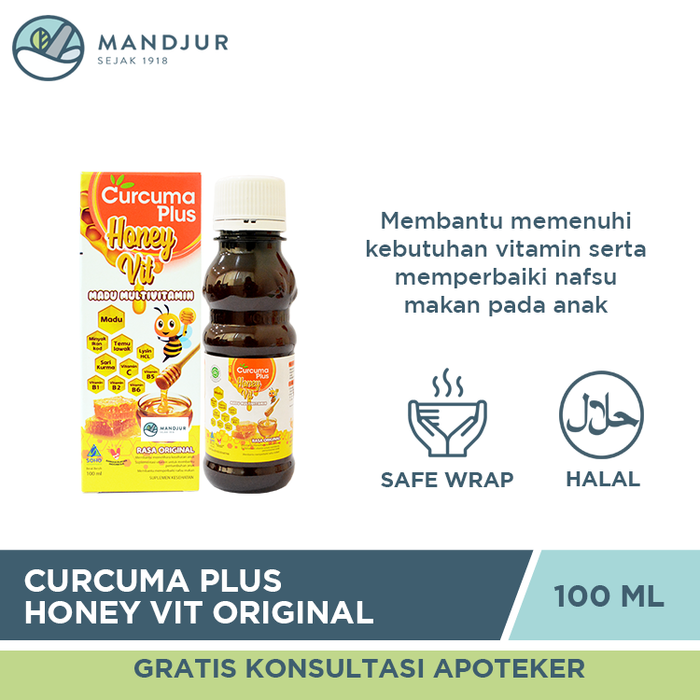 Curcuma Plus Honey Vit Original 100 ML