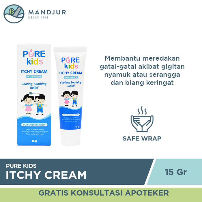Pure Kids Itchy Cream 15 Gram
