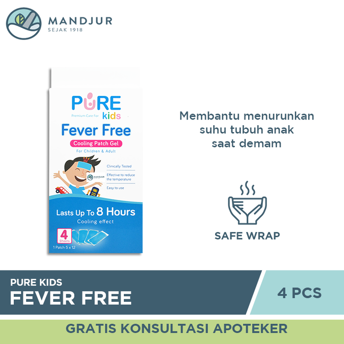 Pure Kids Fever Free - Apotek Mandjur