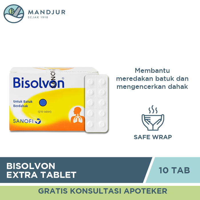 Bisolvon 8 Mg 10 Tablet