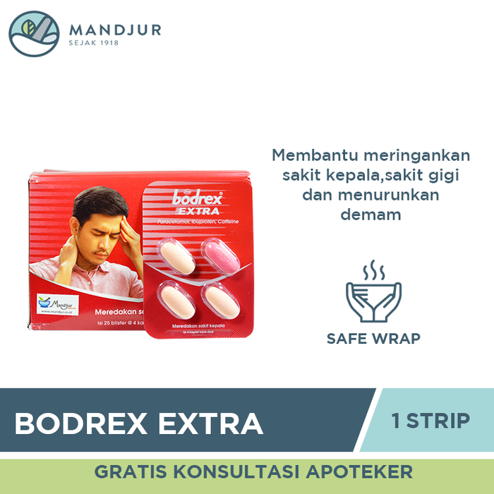 Bodrex Extra - Apotek Mandjur