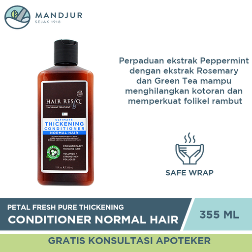 Petal Fresh Pure Thickening Conditioner Normal Hair 355 ML - Apotek Mandjur