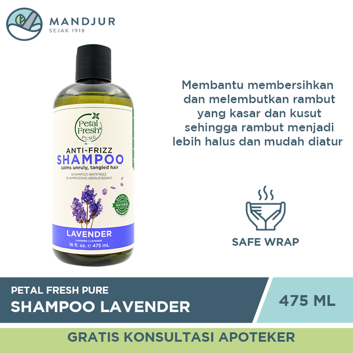 Petal Fresh Pure Shampoo Lavender 475 ML - Apotek Mandjur