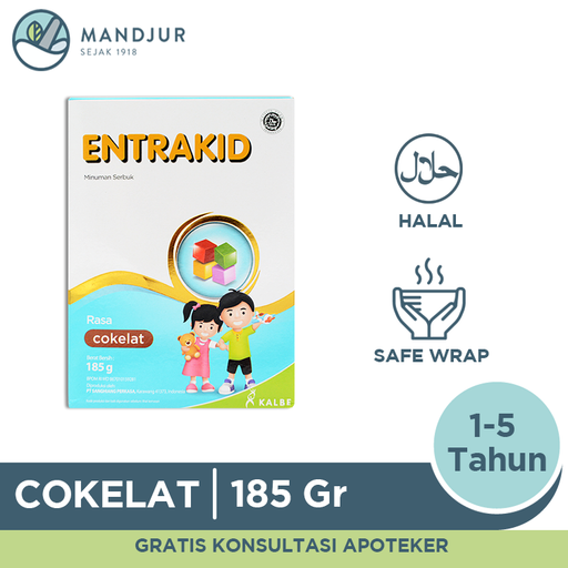 Entrakid Chocolate 185 Gram - Apotek Mandjur