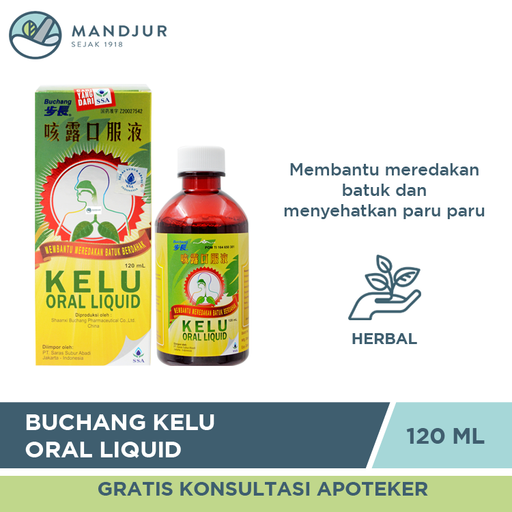 Buchang Kelu Oral Liquid - Apotek Mandjur