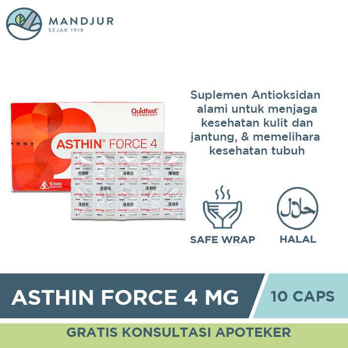 Asthin Force 4 Mg 10 Kapsul