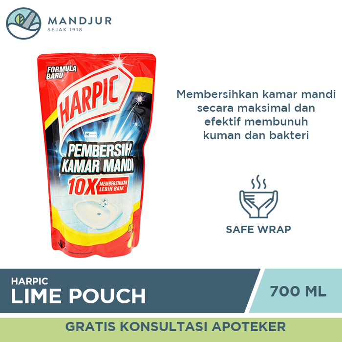 Harpic Lime Pouch 700 ML