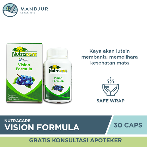 Nutracare Vision Formula - Apotek Mandjur
