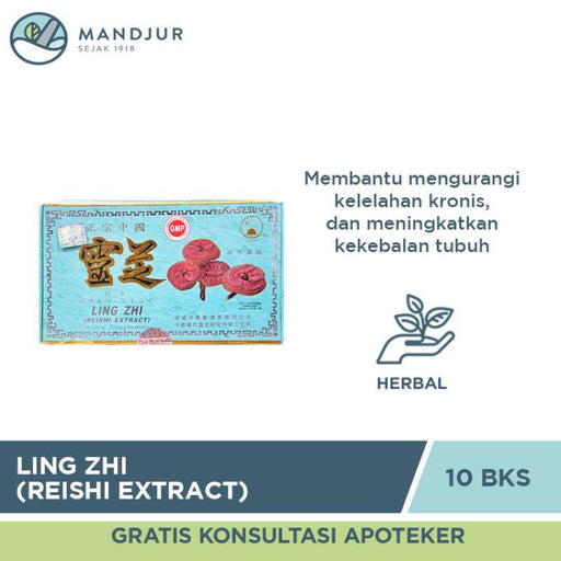 Ling Zhi (Reishi Extract) - Apotek Mandjur